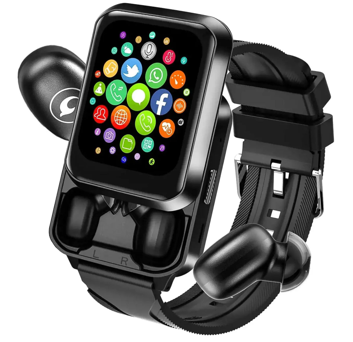 SmartWatch®/ Reloj inteligente con audifonos Bluetooth - Pitipa.mx
